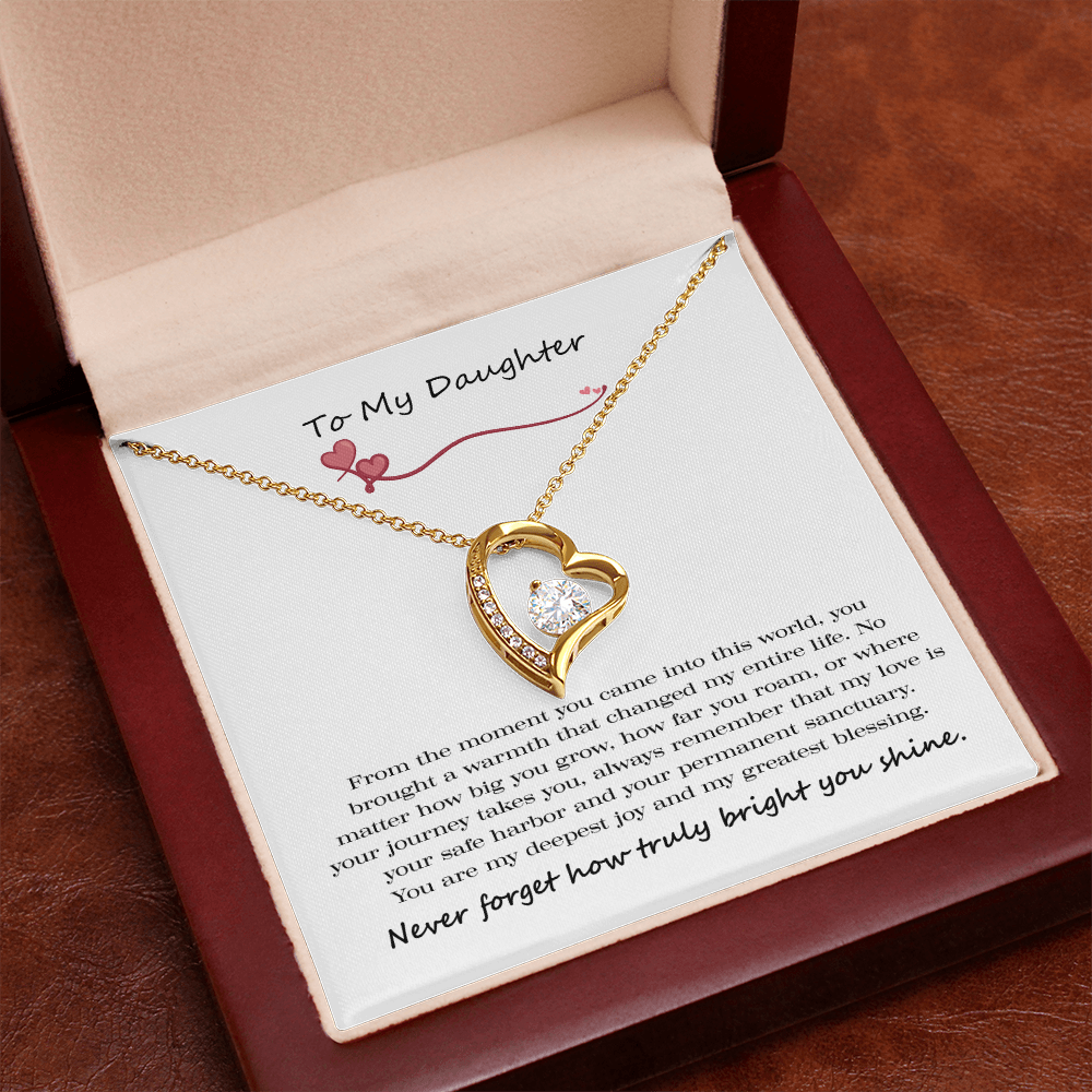Shine Bright Forever Love Necklace