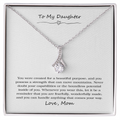 To My Daughter Wonderfully Made Alluring Beauty Necklace