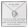 I Choose You Forever Love Necklace