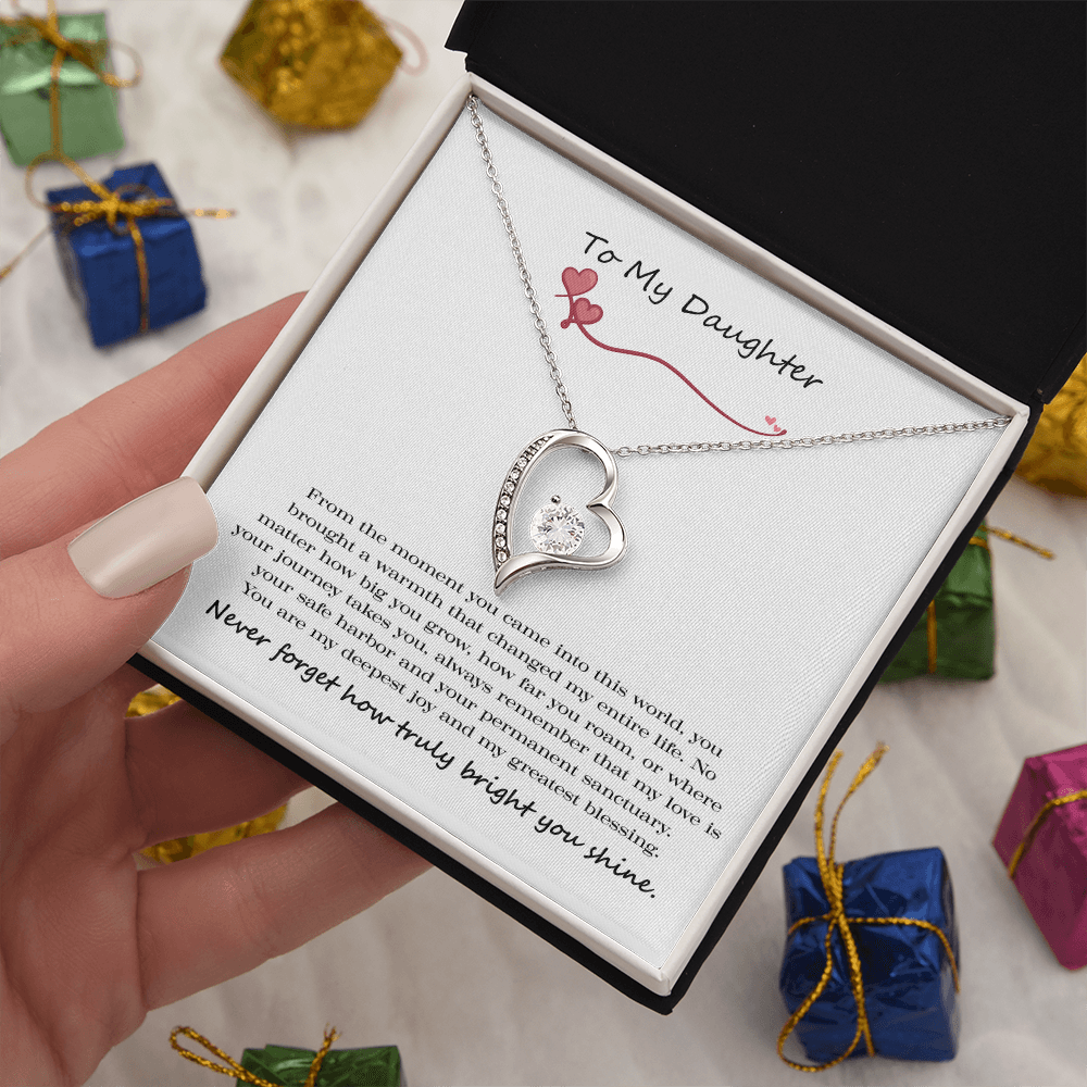Shine Bright Forever Love Necklace