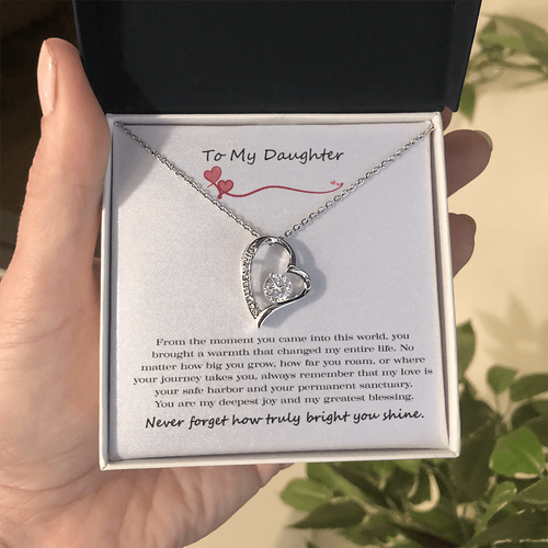 Shine Bright Forever Love Necklace