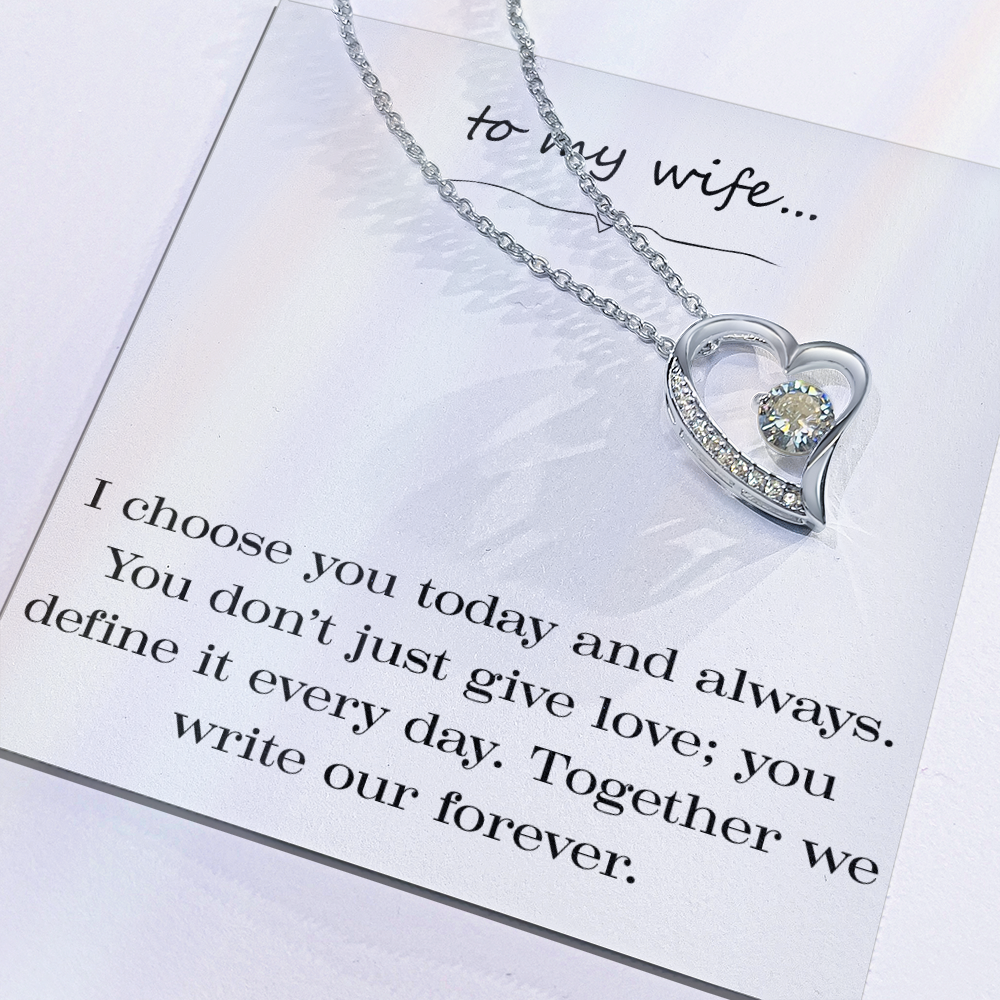 I Choose You Forever Love Necklace