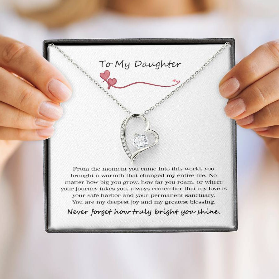Shine Bright Forever Love Necklace